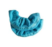 mophrati Fundas para Patines de Hielo con Mangas absorbentes de Humedad para Amantes del Patinaje artístico. Fundas para Patines Hockey sobre Hielo para Adultos. Protector Patinaje, Azul, Metro