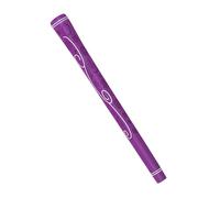 mophrati Grips de golf de goma para todo tipo de clima, agarre para palos de golf para hombres y mujeres, reemplazo de entrenador, agarres de goma con control de absorción de , Púrpura , 25.5 cm