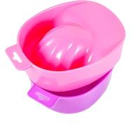 mophrati Herramientas de manicura DIY, cuenco para remojar, quitaesmalte de uñas cómodo y ocio, cuenco para remojo, arte uñas, no tóxico e irrompible