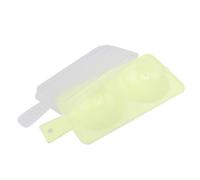 mophrati Hervidor de huevos de plástico, 2 utensilios cocina doble, bandeja multifuncional para huevos al vapor, cocina, restaurante