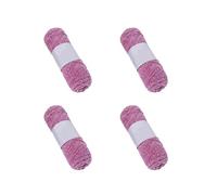 mophrati Hilo de punto Suministros para tejer Ropa Suavidad Multicolor DIY Prop Coser Hilo Ahorro de espacio Interior Interesante, Rosa oscuro