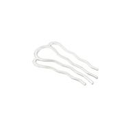 mophrati Horquilla para el pelo en forma de U de 4 dientes, peine, herramienta estilismo, ondulado, DIY, clásico, para pasadores nupciales, accesorios, fabricación decoración