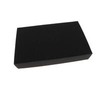 mophrati Insertos de Espuma Acolchada duraderos Que garantizan el Soporte de Las Cajas de Herramientas con láminas de Espuma a Prueba de Golpes para Todas Las, Negro, 41x25x8cm