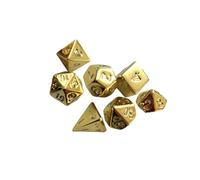 mophrati Juego de Dados poliédricos duraderos para Juegos de, Ideal para la enseñanza matemáticas. Incluye Dados fáciles Leer y duraderos. Juego Aptos para Juegos Accesorios