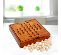 mophrati Juego de de Solitario, Actividad Divertida, Experiencia Aprendizaje para niños y Adultos, creación Recuerdos y Desarrollo Habilidades Juntos, Juego ajedrez, Juegos para