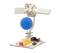mophrati Juego de experimentos científicos de para Madera, Juguete construcción con Tallo satélite, Regalo para niños