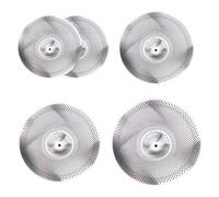 mophrati Juego de platillos silenciosos de bajo volumen, 14 Hi-Hat, 16 Crash, 18 Crash, 20 Ride. Ideal para principiantes que practican batería, salas ensayo y otros