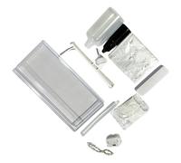 mophrati Juguete de luz nocturna con nieve, escena mágica de invierno en cualquier momento y lugar, juguete educativo para niños, aprendizaje ABS, noche Navidad, poste negro