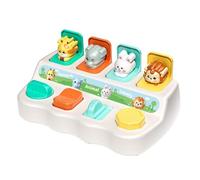 mophrati Juguete Interactivo de Causa y Efecto, Juegos de búsqueda, Rompecabezas de Animales, Caja de interruptores, Divertida Experiencia de Aprendizaje del