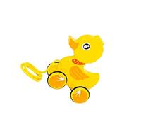 mophrati Juguetes de para Madera para Arrastrar Animales, Actividades Que promueven el Aprendizaje Atractivo a través del Juego Divertido para niños , Pato