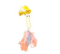 mophrati Juguetes para Gatos con Sonido de Campana, Cuerda de Altura Ajustable, Gato entretenido y Activo en Cualquier Momento y en Cualquier Lugar, Cada Vez Que el Gato Toca el Juguete, Tipo+4