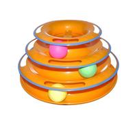 mophrati Juguetes Vibrantes con Plataforma giratoria para Gatos, adecuados para Interiores, Que promueven Momentos de Juego Divertidos para Gatitos y Gatos
