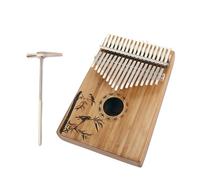mophrati Kalimba de 17 teclas para estudiantes profesionales, práctica de Kalimbas, exquisitos dedos para principiantes, Piano, pulgar, Pianos, regalo Festival