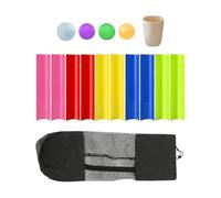 mophrati Kits de comunicación para niños, Deportes al Aire Libre, desafío, Equipos de Ejercicio Aprendizaje con Bolsa Almacenamiento, Pelotas Golf con Bolsa Almacenamiento, Adultos, 40cm