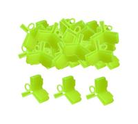 mophrati Las Fundas Protectoras para anzuelos triples de Pesca Pueden soportar Condiciones Adversas, lo Que Las Hace Esenciales para los Pescadores. Fundas, Amarillo Fluorescente, 1 x 1.3 x 0.4 cm