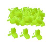 mophrati Las Fundas Protectoras para anzuelos triples de Pesca Pueden soportar Condiciones Adversas, lo Que Las Hace Esenciales para los Pescadores. Fundas, Amarillo Fluorescente, 0.9 x 1.2 x 0.38
