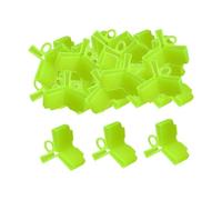 mophrati Las Fundas Protectoras para anzuelos triples de Pesca Pueden soportar Condiciones Adversas, lo Que Las Hace Esenciales para los Pescadores. Fundas, Amarillo Fluorescente, 1.6 x 1.7 x 0.45