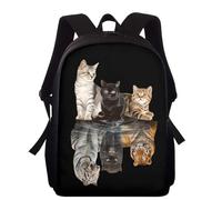 mophrati Lleve Todos los Elementos Esenciales con Estilo con una Bolsa Liviana y portátil Hecha con poliéster Mochila Escolar de Dibujos Animados Mochila Escolar