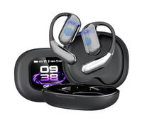 mophrati Los Auriculares de traducción con IA Que se adaptan a Las Necesidades de comunicación Global admiten traducción en Varios Idiomas precisión, Negro