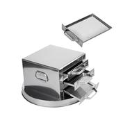 mophrati Máquina para hacer rollos de arroz con cajón, vaporera multifuncional para fideos de arroz, horno para cocinar fideos al vapor, máquina para hacer rollos caseros, comida cantonesa