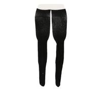 mophrati Medias hasta el Muslo a Escala 1/6 para muñecas Femeninas de 12'', Accesorio para de Soldado, Color para Blanco, Negro, Cuarenta y Cinco mil seiscientos Sesenta y Tres