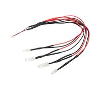 mophrati Mejoras en la iluminación del Techo de un Coche RC de simulación: tecnología Que Mejora la iluminación con Luces LED para Techo Oruga RC, Accesorio modificación para Coche Juguete