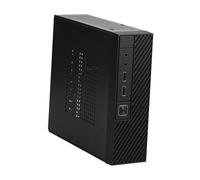 mophrati Mini chasis M06 para Control Industrial de computadora, con construcción Robusta y disipación de Calor Inteligente para Seguridad Hardware, Caja computadora, Carcasa para PC Escritorio,