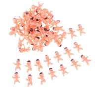 mophrati Mini muñecas, Mini bebés, Baby Shower, artículos para bebés pequeños, Figuras, Paquete de Regalo de 100, adorables Decoraciones para recién Nacidos, pequeños, Decoraciones para Fiestas,