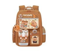 mophrati Mochila de Dibujos Animados Linda y de Gran Capacidad Mochila 11 con Tela Oxford Reducida Impermeable Ensanchada y Femenina 28 x