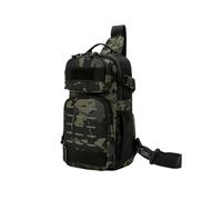 mophrati Mochila Ligera - Impermeable Y Multifuncional Camping Y Escalada Tela Sling Bolsas De Hombro Bolsa De Pecho Capacidad, Noche oscura
