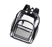 mophrati Mochila transparente con correa ajustable Bolso escolar informal Bolsos de hombro de gran capacidad Viaje al lugar trabajo universitario