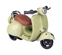 mophrati Motocicleta eléctrica simulada para hámsteres Que combina con iluminación y Sonido para un Tiempo de Juego más Feliz Hecha de ABS Bicicleta eléctrica para Mascotas, Verde