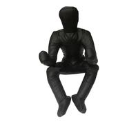 mophrati Muñeco de Entrenamiento Multiusos para Artes Marciales. De Cuero sintético. Mejora Las Habilidades y técnicas, convirtiéndolo en un complemento Esencial para, Negro, 165 centímetros