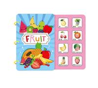 mophrati Niños silencioso Ocupado Libro a Prueba de Aceite Impermeable Reutilizable Educativo esclarecedor Pegatina Juguete Regalo de cumpleaños