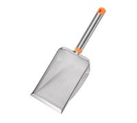 mophrati Pala portátil para Arena de Gatos, tamizado rápido, Acero Inoxidable Duradero, Mango cómodo, Pala para Arena de Gatos para Gatitos y Amigos, de, Malla 2.8 x 2.8 mm