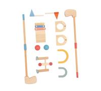 mophrati Palos de Golf para niños, Juego de práctica Divertido para | exteriores, minigolf únicos, experiencia de unión, tiempo de aprendizaje, juego de Para para niños, pelotas de palo