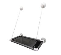 mophrati Paño de Rejilla de PVC Ventana para Mascotas balcón Hamaca Colgante Resistente al desgarro Ventosa reemplazo Transpirable Cama Relajante