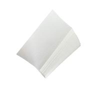 mophrati Papel de limpieza para boquillas de instrumentos viento, paquete 100 hojas. Elimina la humedad, la suciedad, los aceites y mejora funcionalidad. Limpiador flauta, paño para violín y