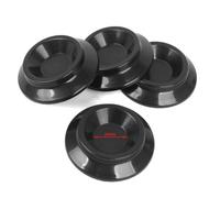 mophrati Paquete de 4 copas para ruedas de piano, diseñadas para proteger las ruedas pianos verticales y superficies suelos rayados por el piano. 4 copas en un paquete. Color: negro. Tamaño: