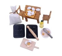 mophrati Paquete de Comida portátil para casa de muñecas, tamaño Mini, fácil Guardar. Ocupa Poco Espacio. Ideal para cumpleaños y Regalos. Decorativo. Los Muebles en Miniatura Juguete para niños