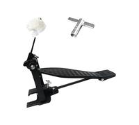 mophrati Pedal de bombo robusto, diseñado para tocar con facilidad, adecuado tanto para principiantes para entusiastas de la batería profesionales, pedal de, Negro, 26x15x10cm