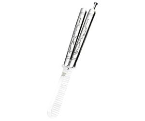 mophrati Peine plegable, herramienta de peluquería multifuncional, resistente al agua, peines de entrenamiento acero inoxidable resistencia para doméstico