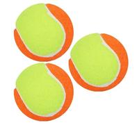 mophrati Pelota de Entrenamiento Elemental para desarrollar Habilidades de Tenis Pelotas de Tenis de Fieltro Naranja para jóvenes Pelotas de Inicio Divertidas de Playa de Goma
