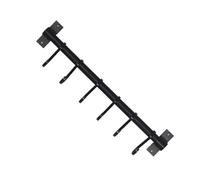 mophrati Perchero de cocina elegante de 7 piezas para maximizar la eficiencia del espacio estante instalación sin esfuerzo estante almacenamiento montado en la pared