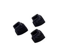 mophrati Pies de tambor de 3 piezas, soporte goma profesional, instrumento Musical portátil, piezas percusión, accesorios Hardware