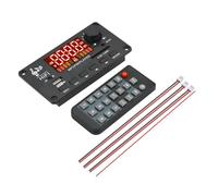 mophrati Placa decodificadora de MP3 con reproducción estéreo Bluetooth y salida balanceada, ideal para cualquier entusiasta del audio. Función de memoria: memoriza y ajusta el volumen antes usar.