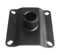 mophrati Placa giratoria para Silla de barbero, Placa de Montaje giratoria para Asiento, Muebles de Oficina Resistentes y actualizaciones de Asientos de salón, Base de Metal de