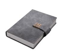 mophrati Planificador diario de 5 minutos No más fugas de tinta Compacto y práctico Fácil transportar Dankbarkeitstagebuch Erwachsene Tagesplaner, gris antracita, Bolsas A5 Wordles 360