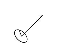 mophrati Porta recibos de acero inoxidable resistente, porta notas, escritorio, varilla recta, diseñado para empresas, hoteles, cocinas, negocios, cocinas, oficinas, papel, notas.