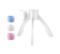 mophrati Práctico soporte triangular para dispensador de agua mineral, camping y picnics, que permite cambiar fácilmente entre cubos